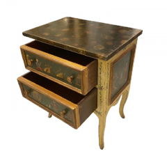 Pair of Polychrome Oriental Side Tables - 3815910