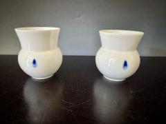 Pair of Porcelain Tea Cups by Park Young Sook - 4604633