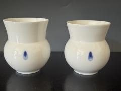 Pair of Porcelain Tea Cups by Park Young Sook - 4604649
