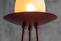 Pair of Postmodern Tripod Lamps in the Memphis Style Italy 1980s - 4645528