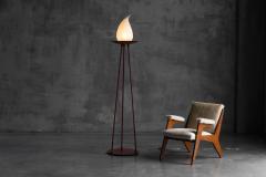 Pair of Postmodern Tripod Lamps in the Memphis Style Italy 1980s - 4645535