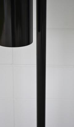 Pair of Postmodern Tubular Metal Torchiere Floor Lamps - 1815412