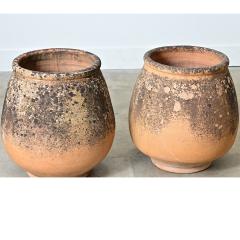 Pair of Provincial 19th Century Biot Terracotta Jars - 4798588