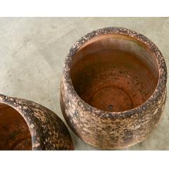 Pair of Provincial 19th Century Biot Terracotta Jars - 4798591