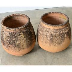 Pair of Provincial 19th Century Biot Terracotta Jars - 4798595