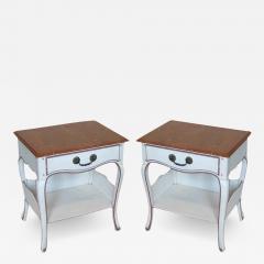 Pair of Provincial Louis XV Style Side Tables - 2641555