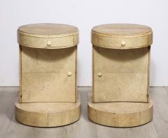 Pair of Rare French Art Deco Stingray Side Tables - 3013676