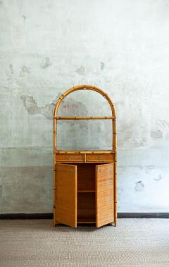 Pair of Rattan Bookshelf 1980s - 4365025