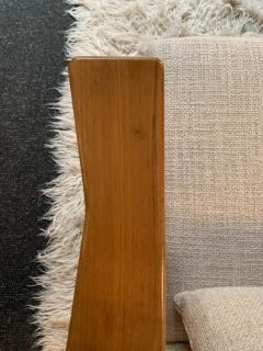 Pair of Reclining Armchairs in Beech France 1950s - 2738152