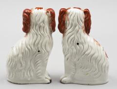 Pair of Red Staffordshire Dogs - 261764