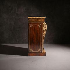 Pair of Regency Brass Inlaid Side Cabinets attrb to Louis Constantin Le Gaigneur - 4557674