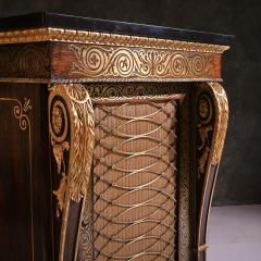 Pair of Regency Brass Inlaid Side Cabinets attrb to Louis Constantin Le Gaigneur - 4557677