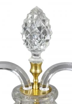 Pair of Regency Cut Glass Gilt Bronze Candelabra Attributed to Parker Perry - 4129458
