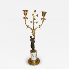 Pair of Regency Figural Candlesticks - 2158229