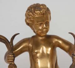 Pair of Regency Gilt Bronze Figural Candelabra by Matthew Boulton - 4128921