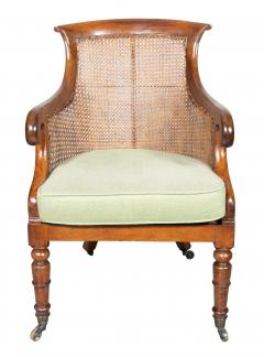 Pair of Regency Mahogany Caned Tub Chairs - 4524575