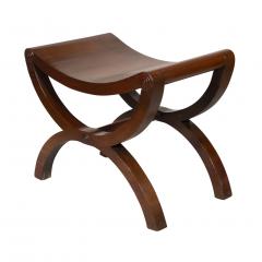 Pair of Regency Mahogany Curule Form Benches - 3786624