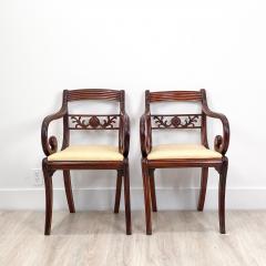 Pair of Regency Period English Armchairs circa 1820 - 4722064