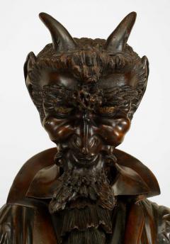 Pair of Renaissance Walnut Devil Figures - 4321450