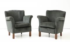 Pair of Reproduction 1930s Danish Club Chairs - 3385823