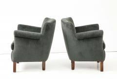 Pair of Reproduction 1930s Danish Club Chairs - 3385828