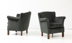 Pair of Reproduction 1930s Danish Club Chairs - 3385829