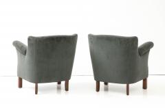 Pair of Reproduction 1930s Danish Club Chairs - 3385830