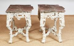 Pair of Rococo Console Tables - 3937549