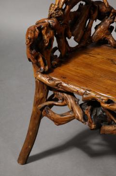 Pair of Root Chairs 20th C - 3161540