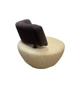 Pair of Round Swivel Chairs by Preview - 4055095