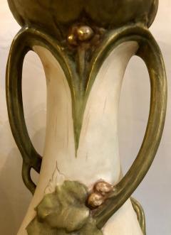 Pair of Royal Dux Flower Vases or Centerpieces Art Nouveau Era - 2937721