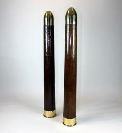 Pair of Royal Navy training dummy shells - 826811