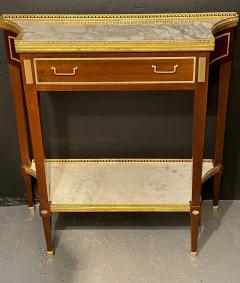 Pair of Russian Neoclassical Console Tables Sofa Tables or Bedside Stands - 2973689
