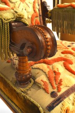 Pair of Russian Oak Carved Armchairs - 4626238
