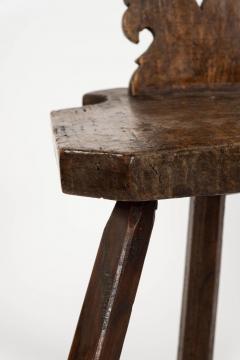 Pair of Rustic Alpine Chairs - 4231369