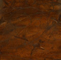 Pair of Rustic Black Forest Carved Walnut Armchairs - 4626200