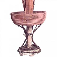Pair of Rustic Continental Style Twig Vases - 4655642
