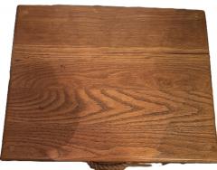 Pair of Rustic Old Hickory 3 drawer bedside commodes - 4656606