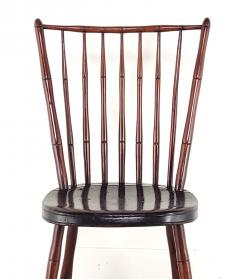 Pair of Rustic Provincial Ash Windsor Chairs circa 1820 probably England - 3498838