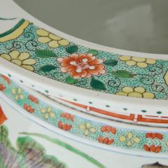 Pair of Samson Famille Verte Porcelain Jardini res on Stands - 4787898