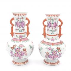 Pair of Samson Vases France circa 1890 - 4486727