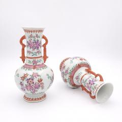 Pair of Samson Vases France circa 1890 - 4486729