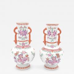 Pair of Samson Vases France circa 1890 - 4490819