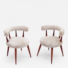 Pair of Scandinavian Mid Century Cocktail Chairs - 2688921