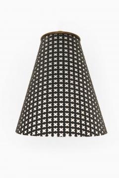 Pair of Scandinavian Modern Brass Wall Lamps 1950s - 4632607