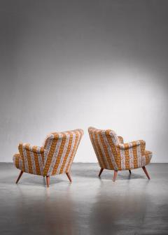 Pair of Scandinavian Modern armchairs - 1702789