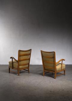 Pair of Scandinavian Modern armchairs - 2937408