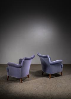 Pair of Scandinavian Modern armchairs - 3792516