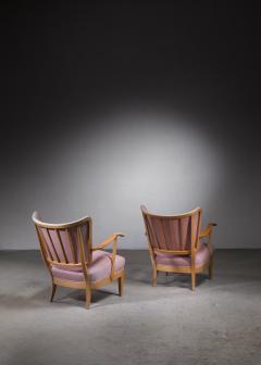 Pair of Scandinavian Modern lounge chairs - 2578773