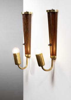 Pair of Scandinavian Modern wall lamps - 4595662
